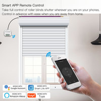 Tuya Smart Life WiFi RF433 zasłona zaciemnijąca z pilotem do lokówka elektryczna migawka do opalania Google Home Alexa Smart Home 5